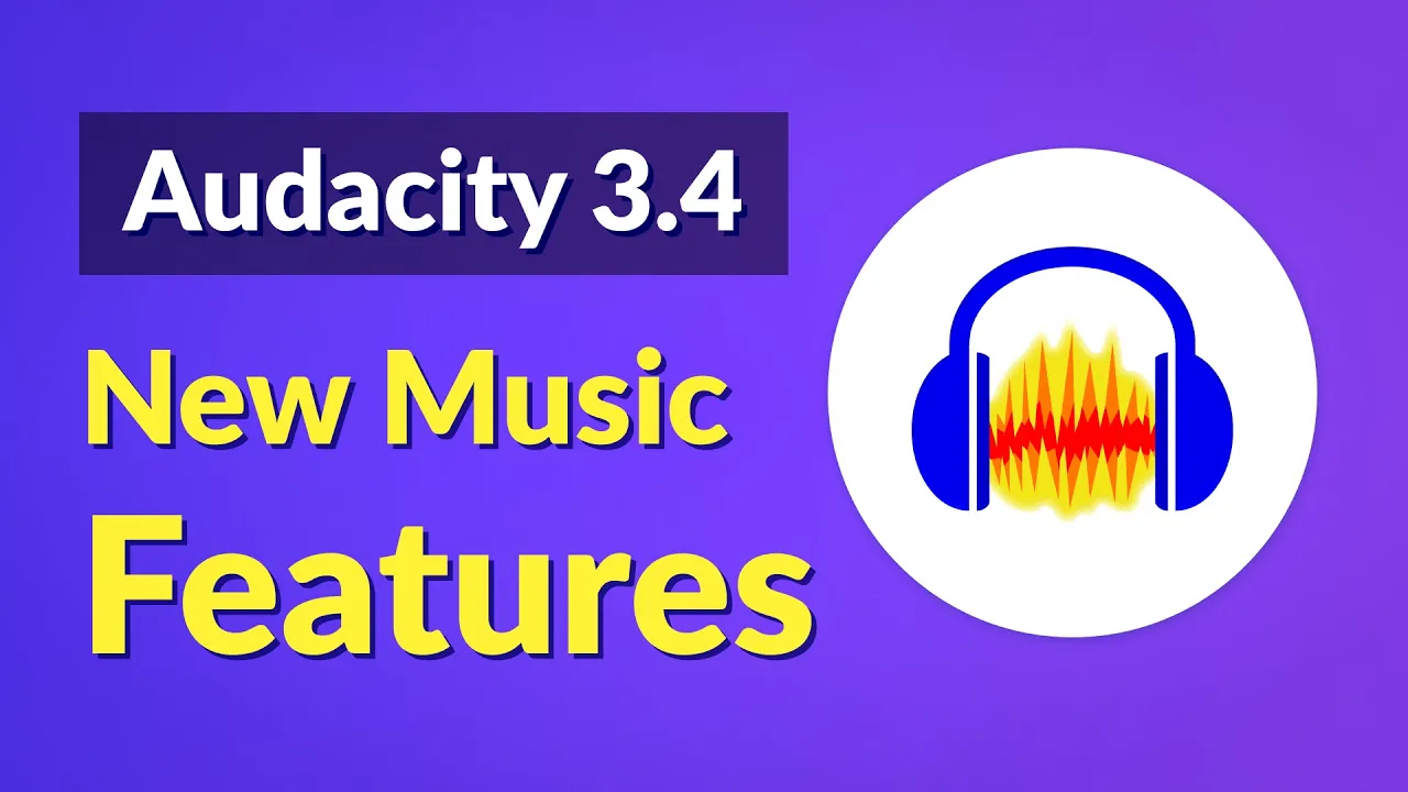 Audacity 3.4: New music features