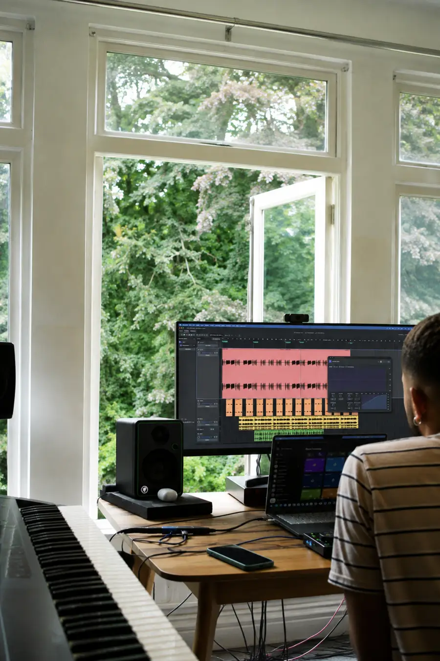 Recording and editing music